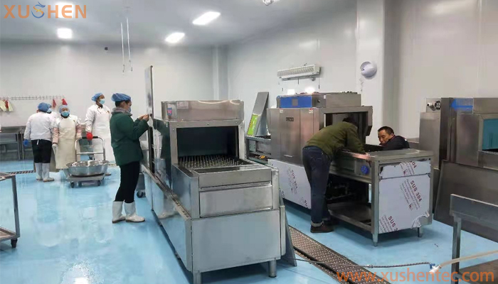 中央廚房洗碗機(jī),商用洗碗機(jī),旭申洗碗機(jī)